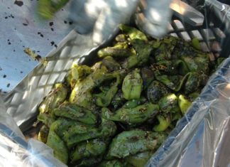 Roasted Hatch Chiles