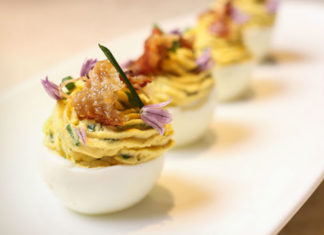 Chianina Deviled Eggs