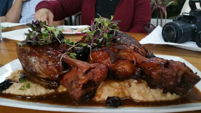 Grits Pork Shank And Grits