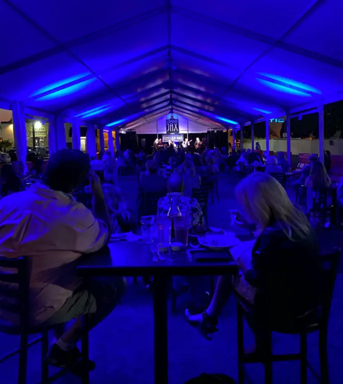 Campus Jax Tent Seating