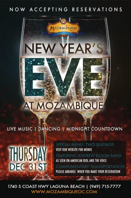 Mozambique NYE Event