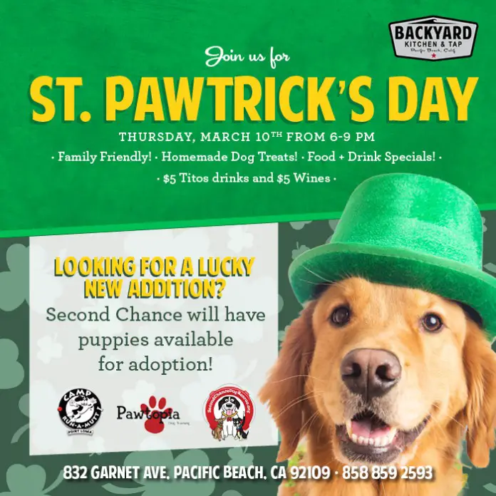 St Pawtrick's Day