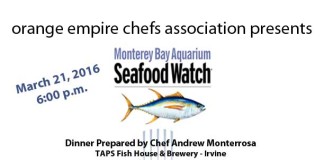 Monterey Bay Aquarium Seafood Watch Event