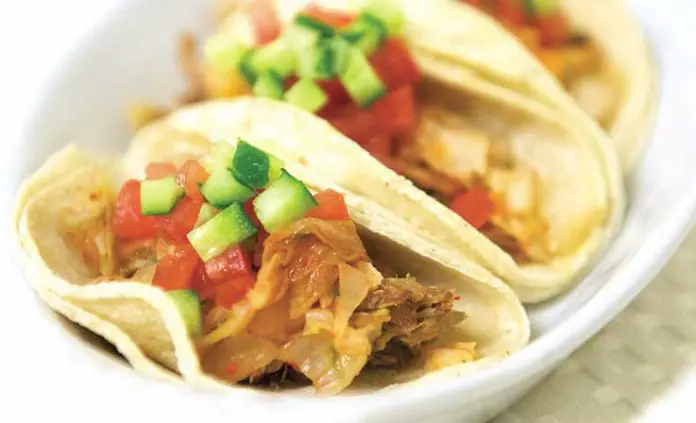 Asian Carnitas And Kim Chee Tacos Recipe By Melissas