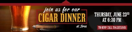 TAPS Cigar Dinner 6 23 16