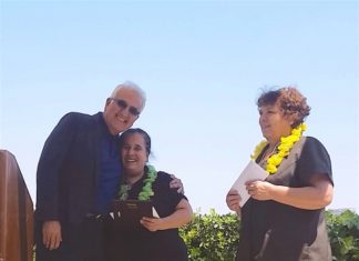 Hotel Maya Celebrates 40 Year Employees From Left, Kambiz ³Kam² Babaoff, Chairman Of Ensemble Real Estate Solutions, Celsa Gonzalez, Housekeeping Supervisor, And Vicenta Martinez, Room Attendant