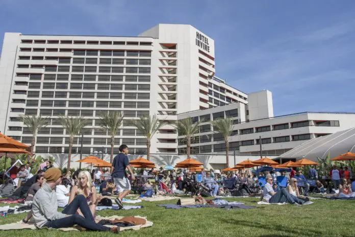 The Backyard At Hotel Irvine