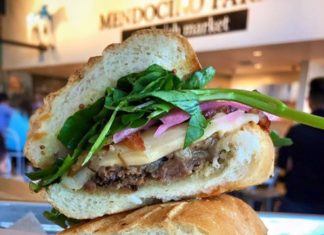 Short Rib Truffle Sandwich Chef Yvon Goetz Mendocino Farms