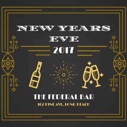 The Federal Bar New Year's Eve