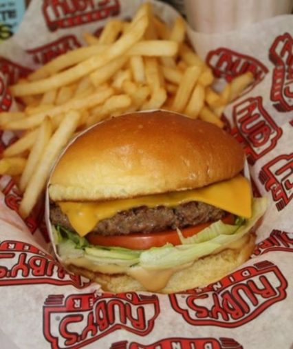 Ruby's Diner Burger And Fries