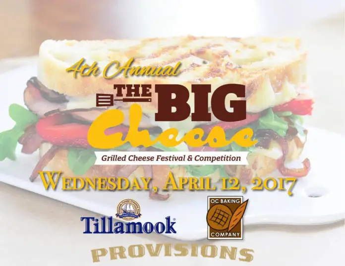 Big Cheese Grilled Cheese Festival & Competition Flyer