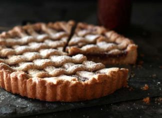 Chocolate-Raspberry Linzertorte