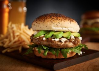 Eureka Spring Turkey Chipotle Burger