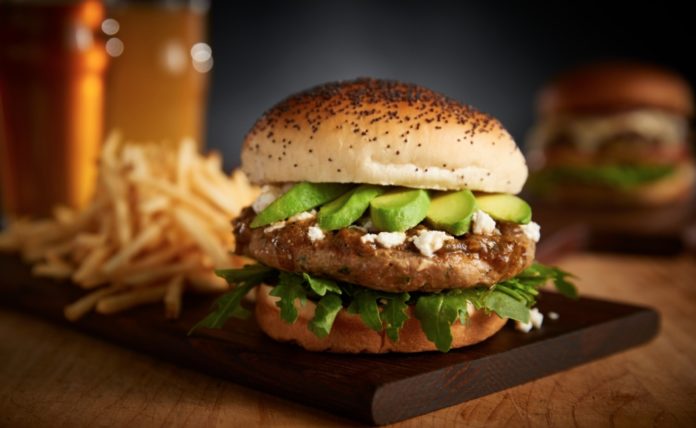 Eureka Spring Turkey Chipotle Burger