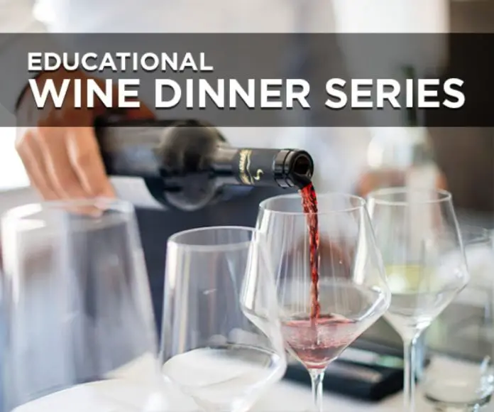 Educational Wine Dinner Series Great Napa Valley Wines