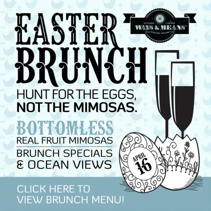 Ways & Means Easter Brunch Flyer