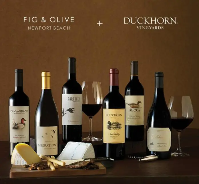 Fig & Olive Duckhorn Wine Dinner