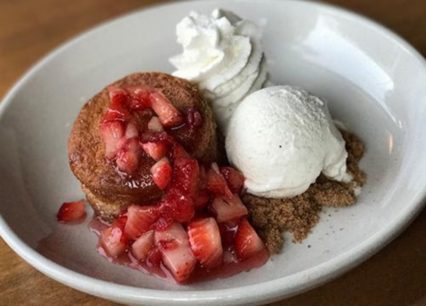 Strawberry Butter Cake