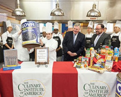 CIA Kitchen Named In Honor Of Goya Foods 2