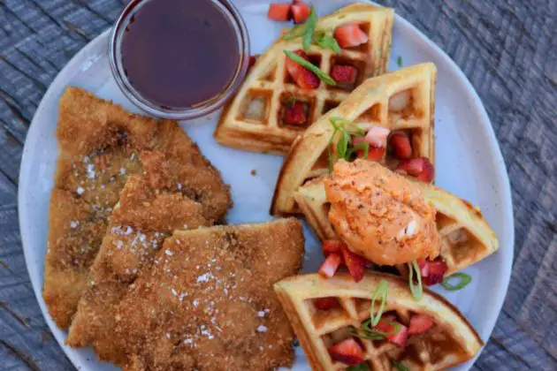 Recess Room Chicken And Waffles