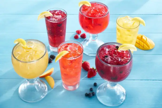 Ruby Tuesday Lemonades