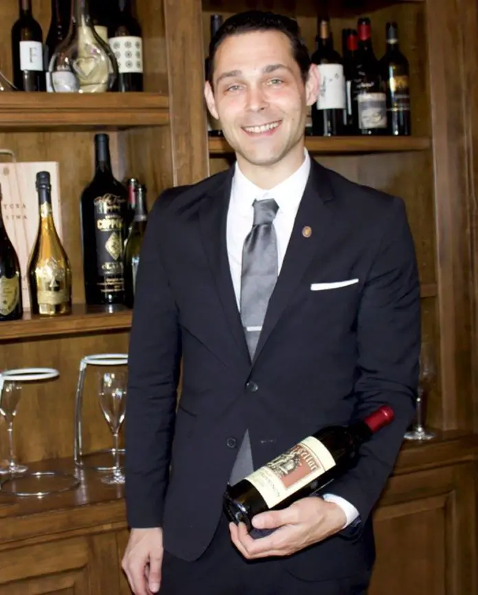 Selanne Steak Tavern Sommelier Vito Pasquale