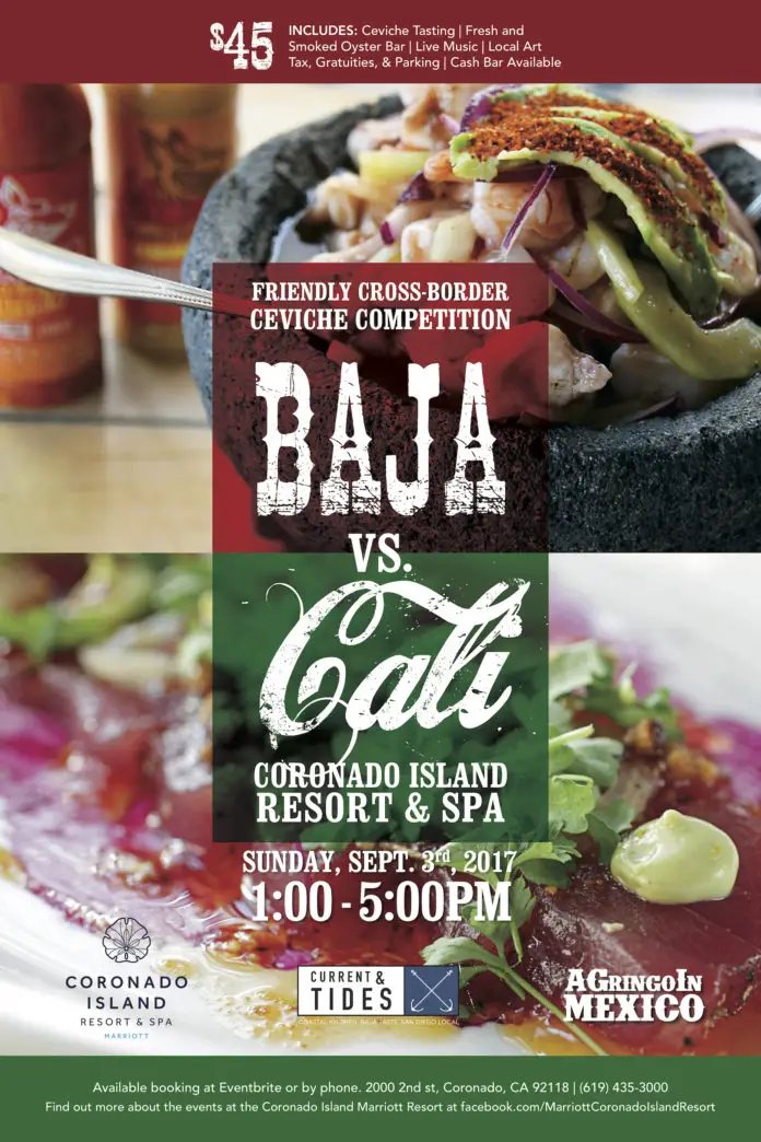 Coronado Island Marriott Baja Cali Ceviche Competition 081417