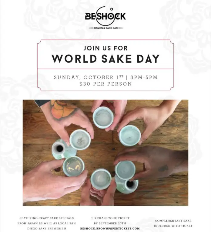 BeShock Sake Day