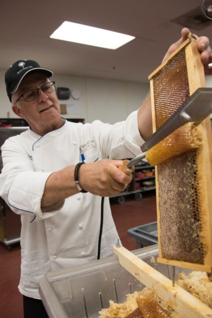 Chef Joel Delmond And Honey