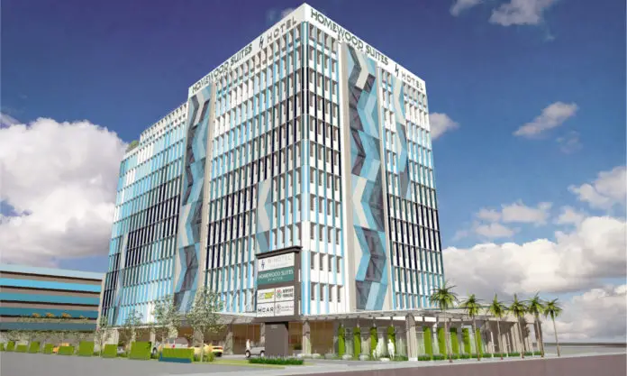 H Hotel Exterior Rendering