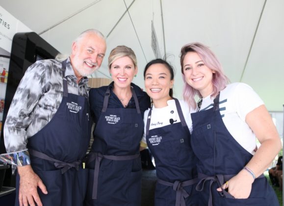 NBWFF Chefs Hubert Keller, Casey Thompson, Stephanie Chung, Brooke Williamson