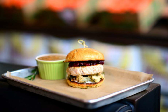 Turducken Burger Hopdoddy