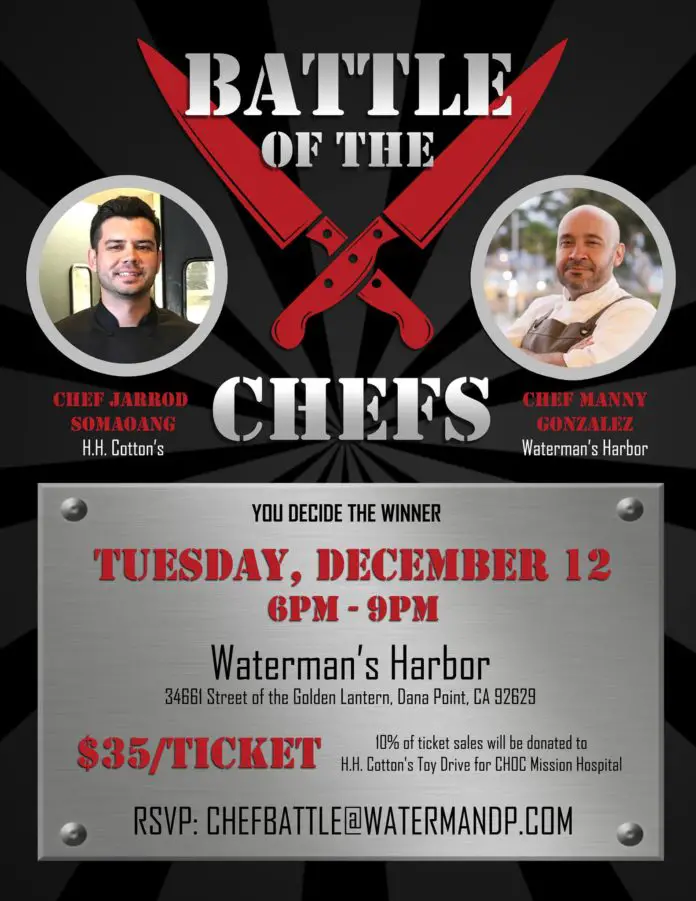 Battle Of The Chefs In December