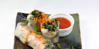 Tea Infused Spring Rolls