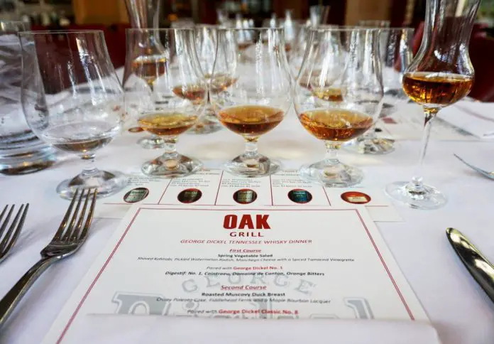 Oak Grill Whisky Dinner