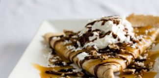 Crepes Bonaparte Caramel Chocolate