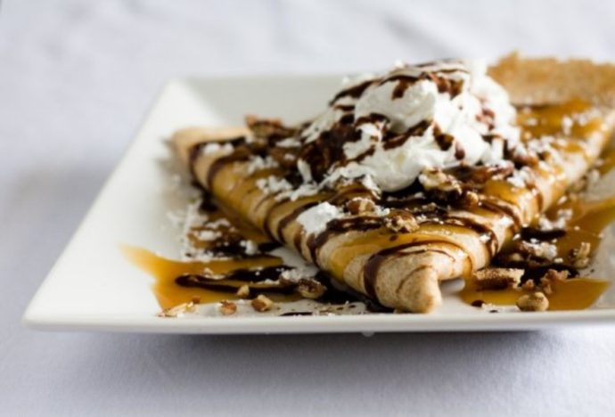 Crepes Bonaparte Caramel Chocolate