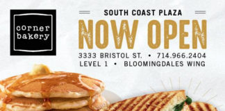 Corner Bakery Now Open