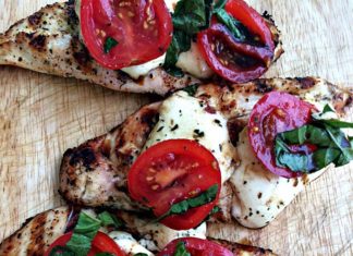 Grilled Caprese Chicken