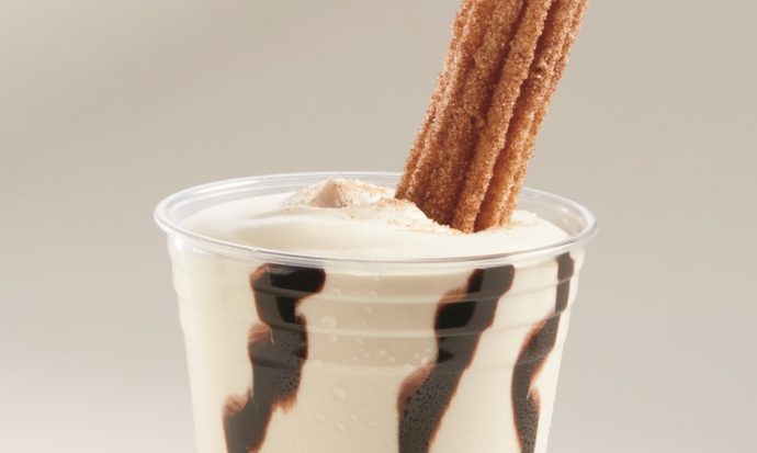 Del Taco Churro Shake