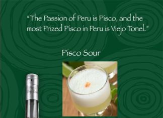 Pisco Sour By Pisco Viejo Tonel