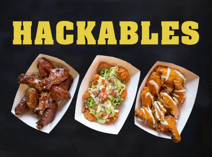 BWW Hackables Menu All