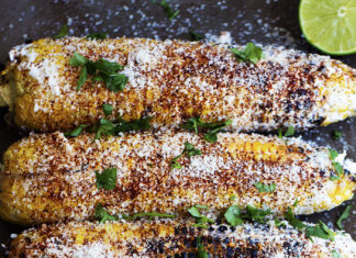 Grilled Mexican Street Corn