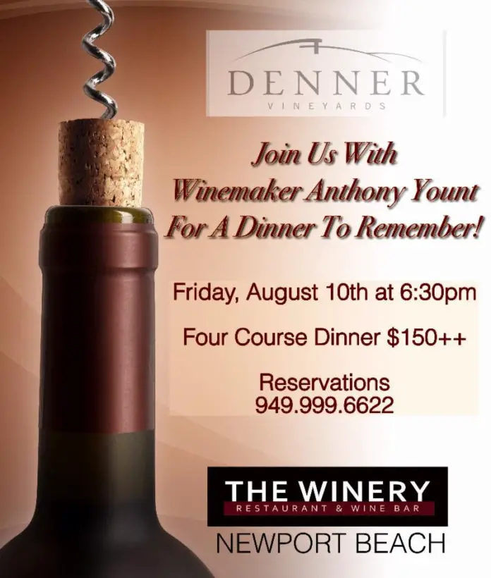 The Winery Denner Dinner