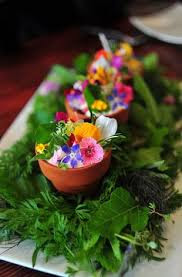 Cafe Jardin Edible Flowers