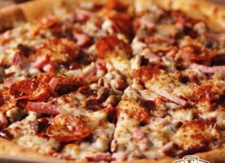 Papa John's Bbq Meats Pizza