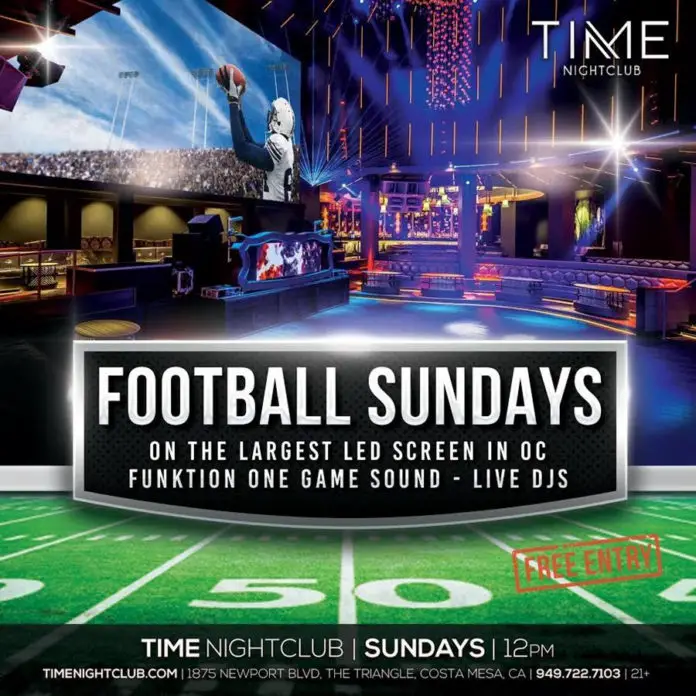 Time Club Sunday Football