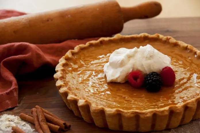 Oak Grill Thanksgiving Pumpkin Pie (1)