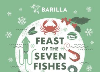 Barilla Seven Fishes NYC 4x6 Table Tend XMAS FINAL