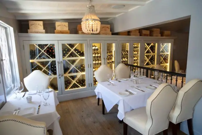 SelanneSteakTavern WineCabinet